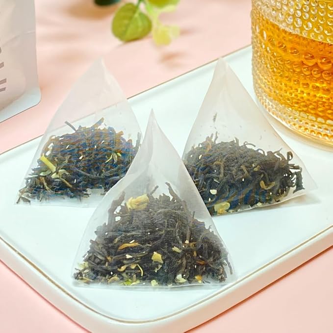 XIEJINJI Jasmine Black Tea - 40 Count, Special Blend Black Tea with Jasmine, Fragrant Floral Aroma