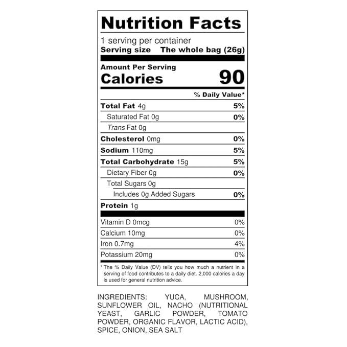 SNACKLINS Plant Based Crisps NACHO - Gluten Free, Grain Free, 100% Kosher, Vegan Healthy Snacks