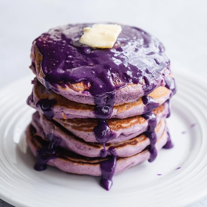 Ninong's Dessert Lab Ube Pancake Mix, Ube Flavored Buttermilk Pancake Mix with Real Ube, Makes Ube