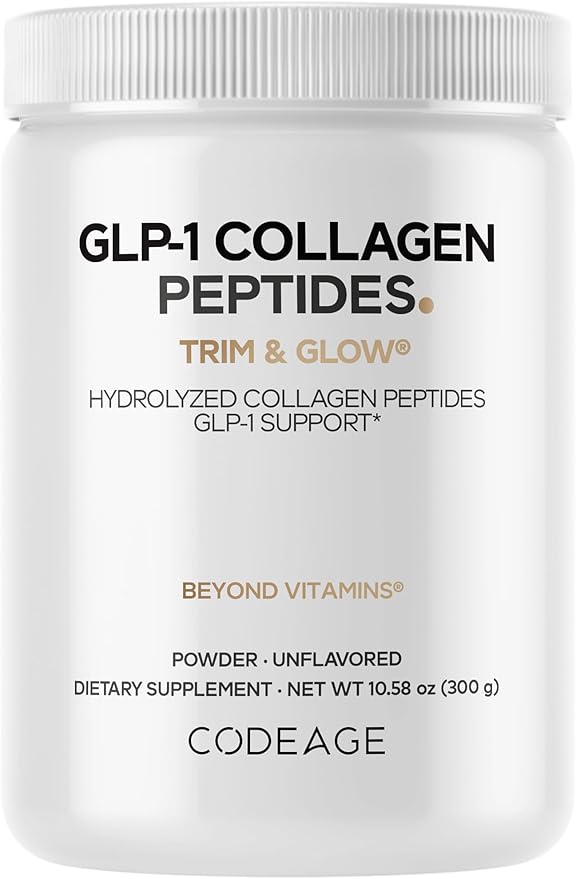 Codeage GLP-1 Collagen Powder Supplement - Nextida GC Collagen Peptides - GLP 1 Support