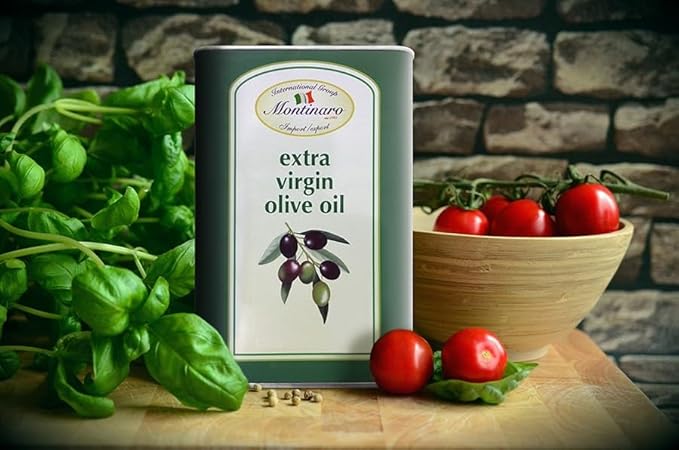 Montinaro Italian Extra Virgin Olive Oil ??Cold-Pressed EVOO from Puglia ??3L (101 fl oz) Tin