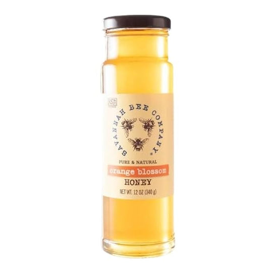 Savannah Bee Company Honey - Pure, Natural, Organic Raw Honey (12.00 Ounce (Pack of 1), Orange