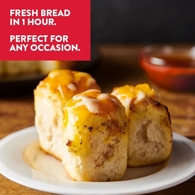 King Arthur Baking Company Pull-Apart Garlic Bread Mix Kit 15.25 oz., Baking Mix - Ready in 1 hour