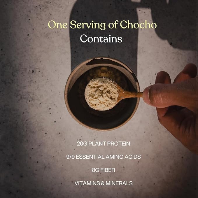 Mikuna Vegan Protein Powder (Unflavored, 15 Servings) - Plant Based Chocho Superfood Protein