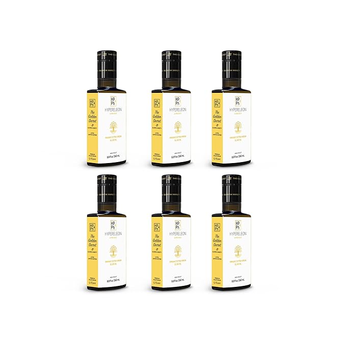 HYPERELEON ULTRA GOLD | Premium, Organic, Supremely High Phenolic, Greek Extra Virgin Olive 100%