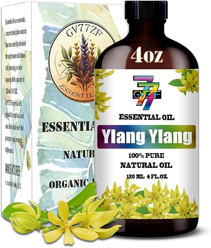 Ylang Ylang Essential Oil (4 oz / 120 ml) ??Ylang Ylang Oils for diffusers, humidifiers, Home