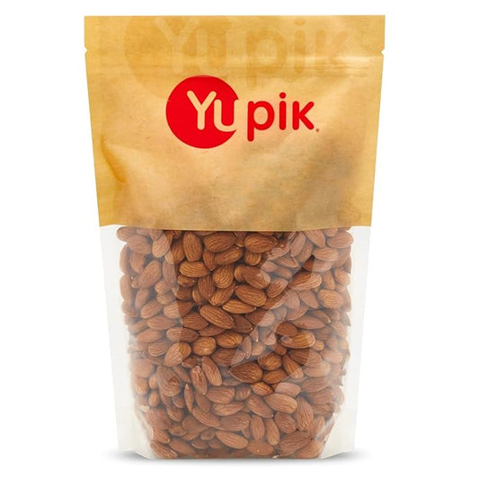Yupik California Raw Almonds, Small Size, 2.2 lb, Gluten-Free, Kosher, Salt-Free, Source Of