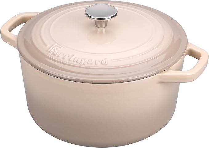 Enameled Cast Iron Dutch Oven Pot with Lid, for Bread Baking, Round Bread Oven- include Sourdough