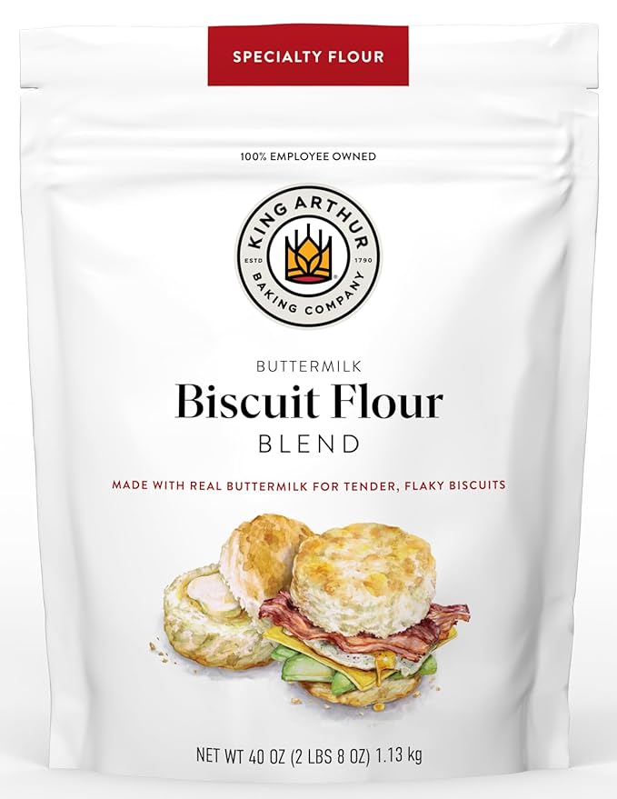 King Arthur Baking Company Buttermilk Biscuit Flour Blend, Unbleached Flour, Aluminum Free, Non-GMO