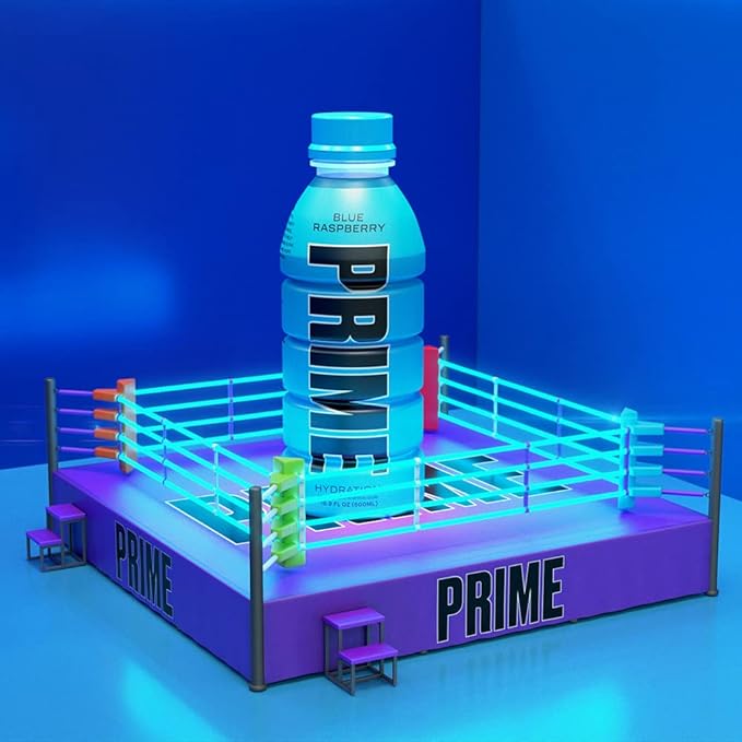 PRIME Hydration BLUE RASPBERRY, Sports Drinks, Electrolyte Enhanced for Replenishing Fluids, 250mg