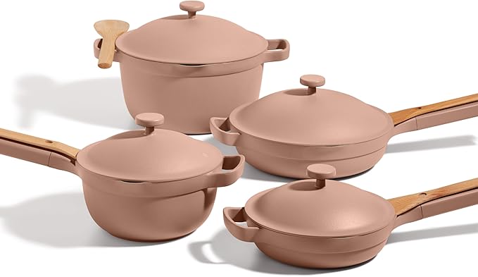 Our Place Cookware Set - 13-Piece Kit Including the Always Pan, Perfect Pot and Spatulas |