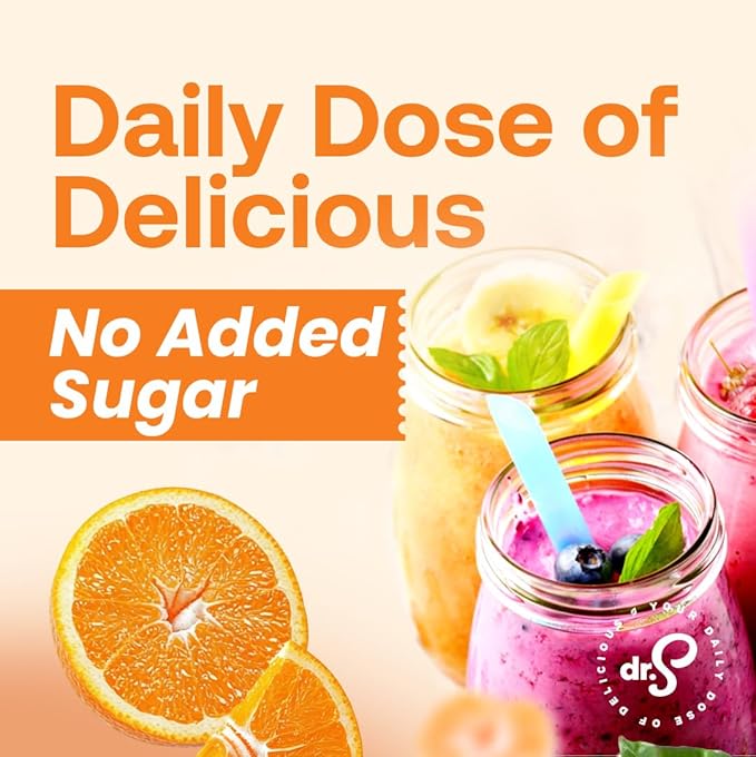 Dr. Smoothie 100% Crushed Orange Tangerine ??No Added Sugar, Made with Real Fruits/Fruit Juice