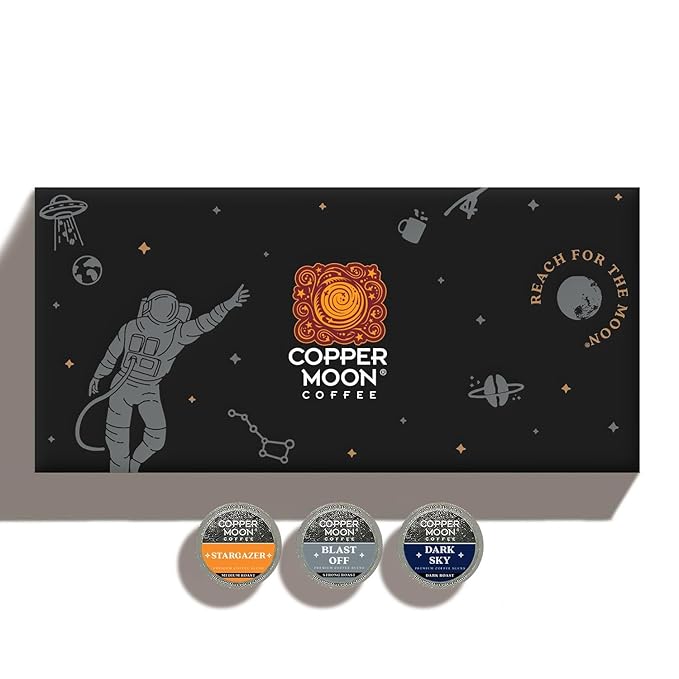 Copper Moon Single Serve Coffee Pods For Keurig K-Cup Brewers, Flavored Variety Pack (Stargazer
