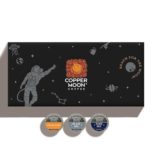 Copper Moon Single Serve Coffee Pods For Keurig K-Cup Brewers, Flavored Variety Pack (Stargazer
