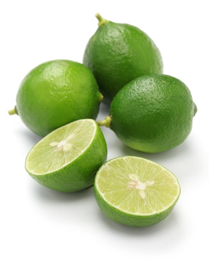 US Organic Lime Essential Oil - Certified Organic, Steam Distilled - W/Euro droppers (More Size