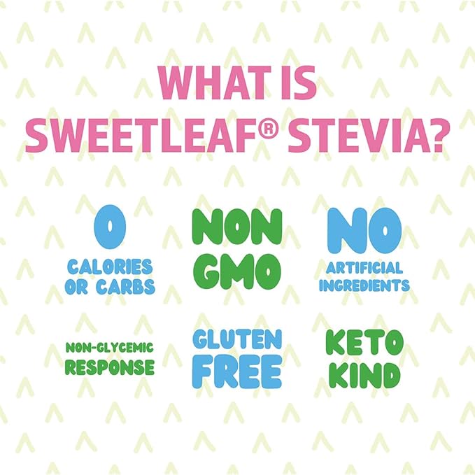 SweetLeaf Sweet Drops - Flavored Stevia Liquid Sweetener, Stevia Extract, Zero Calories, Gluten