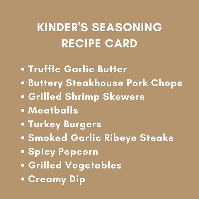 Kinder's Seasoning Duo Bundle: The Blend & Buttery Steakhouse - Two XL 9.5 and 10.5-ounce Bottles +