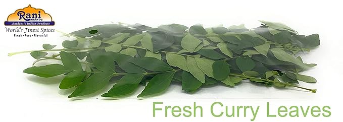 Rani Fresh Curry Leaves 2-3oz ~ All Natural | Vegan | Gluten Friendly | NON-GMO | Product of USA