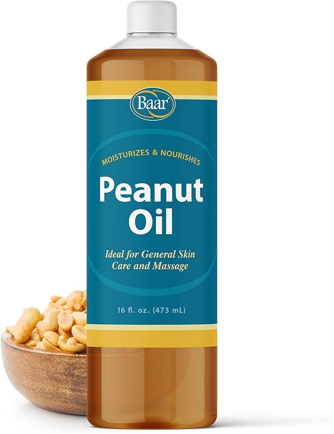 Baar Expeller, Cold Pressed Peanut Oil from Roasted Peanuts Grown in The United States - Kosher