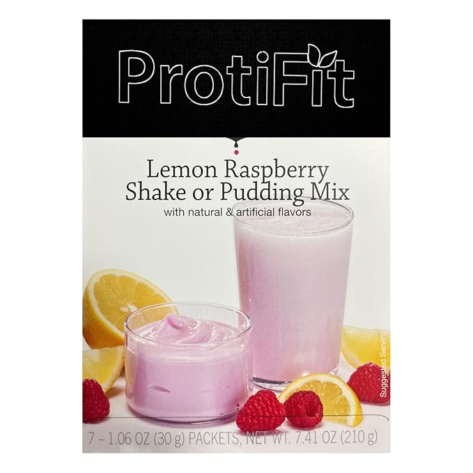 PROTIFIT - High Protein Pudding/Shake Mix, 15g Protein, Low Calorie, Low Fat, Low Carb, Aspartame