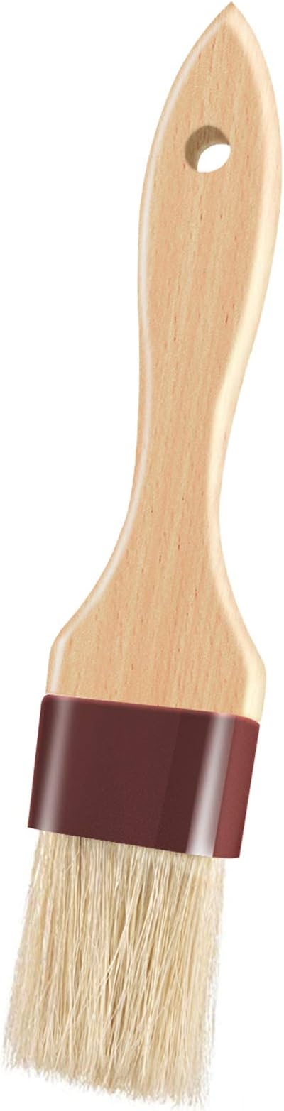 Pastry Brushes for Baking Basting Brush with Boar Bristles and Beech Hardwood Handles Culinary Oil