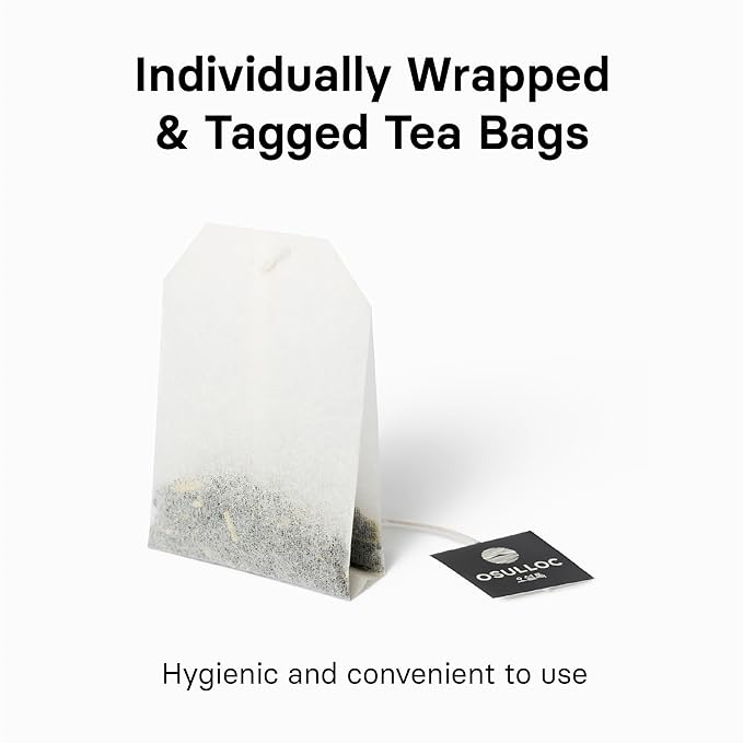 OSULLOC Fig Chocolat Black Tea (Juicy Fig & Chocolate flavor), Fruit Tea Blend, Premium Tea bags
