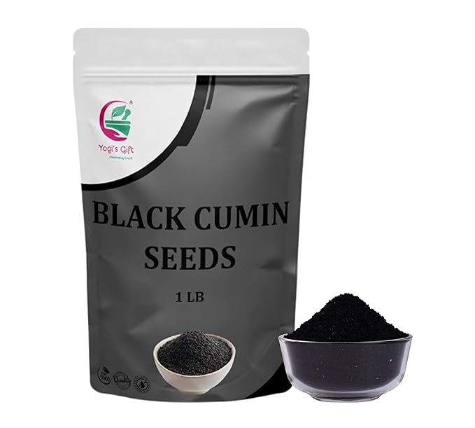 Black Cumin Seeds 1 LB, Nigella Sativa, 100% Pure & Natural, Premium Quality Kalonji Seeds, Perfect