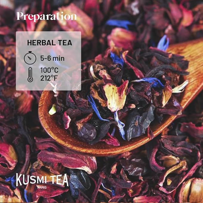 Kusmi Tea - Iced Teas Gift Set - Sampler Assortment Variety Box - Organic Teas - Gift Idea for Men