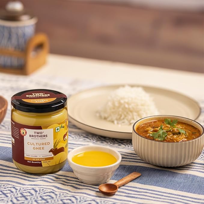 A2 Ghee Butter Organic Grass Fed from Gir Cow | Gut Friendly | Healthy Butter Alternative |
