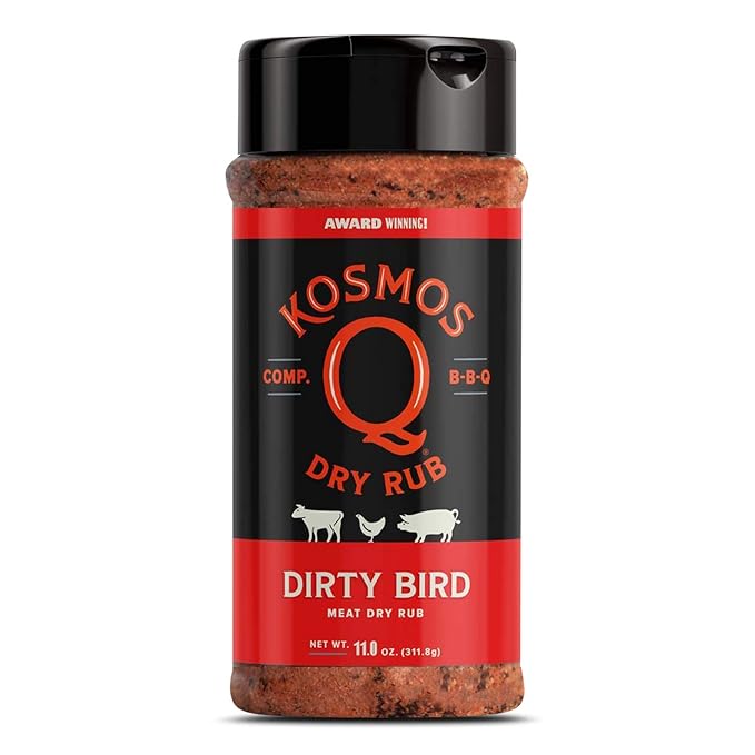 Kosmos Q BBQ Grill Spices and Seasonings Set - 8 Flavor Variety BBQ Rub Seasoning Gift Set for