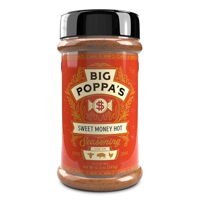 Big Poppa's Sweet Money Hot Seasoning — Irresistible Sweet & Spicy Blend with Jalapeno Powder
