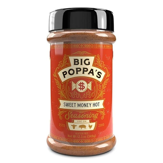 Big Poppa's Sweet Money Hot Seasoning — Irresistible Sweet & Spicy Blend with Jalapeno Powder
