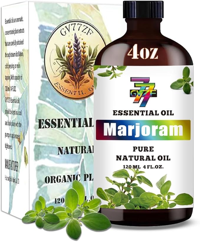 Marjoram Essential Oil (4 oz/120 ml) ??Marjoram Oils for Aromatherapy, diffusers, humidifiers, Home