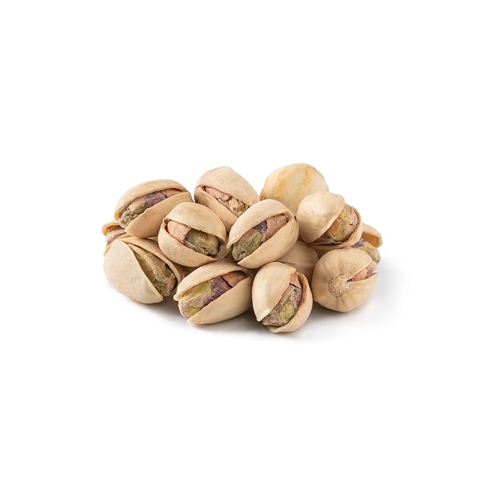 NUTS U.S. ??California Pistachios | Roasted & Salted | No Wax, No Added Color or Flavor | NON-GMO
