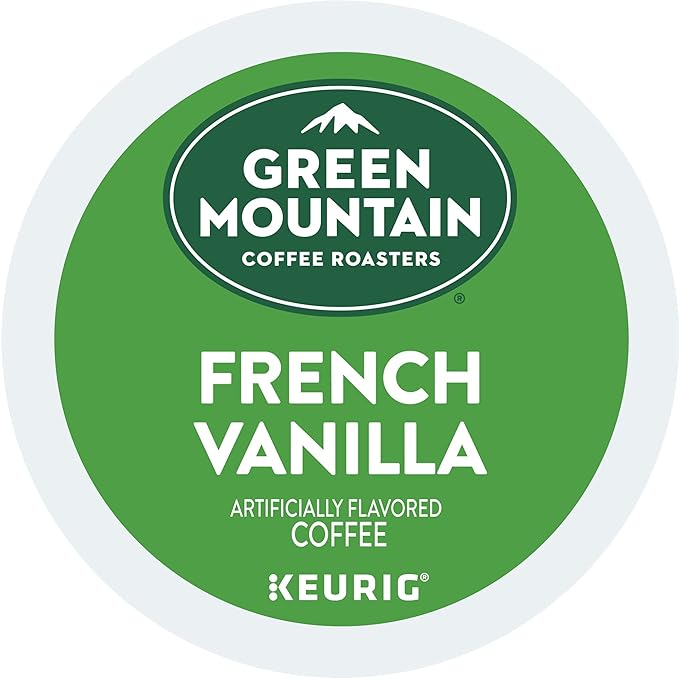 Green Mountain Coffee Roasters French Vanilla Keurig Single-Serve K-Cup pods, Light Roast Coffee