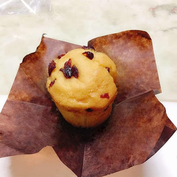 150pcs Tulip Cupcake Liners Baking Cups Muffin Liner Grease-Proof Paper Cupcake Wrappers for