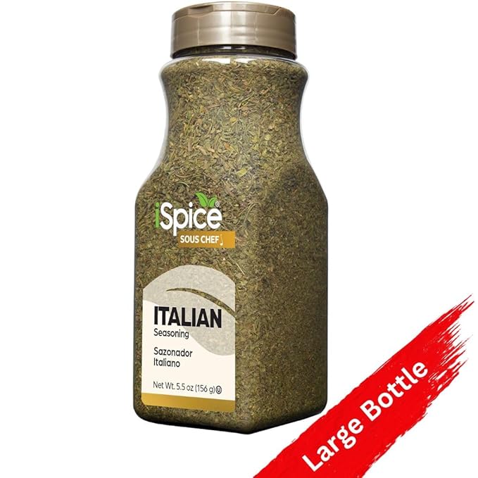 iSpice Blend | Italian Seasoning | 5.5 oz | Bulk Size | Mixed Spices & Seasonings | Kosher