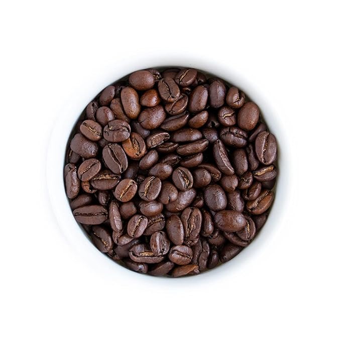 Fresh Roasted Coffee, Organic Drago Café Blend | USDA Organic, Kosher | Medium Roast 12 oz Whole