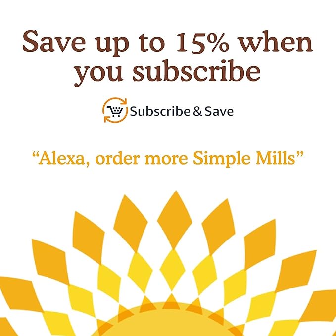 Simple Mills Almond Flour Snack Bars, Nutty Banana Bread - Gluten Free, Made with Organic Coconut