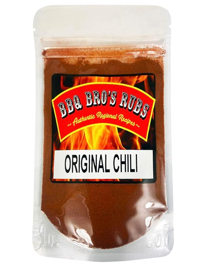 Chili Seasoning Mix by BBQ BROS (Original, Mild, Hot & Tex Mex) - Award Winning Chili's - 4 Variety