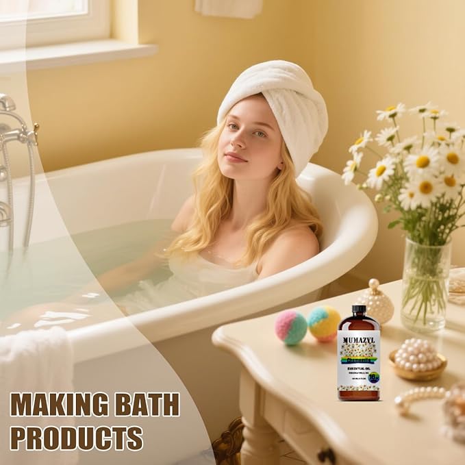 Chamomile Essential Oil, Chamomile Oil 16 Fl Oz 480ML for Diffuser Humidifier Yoga Cleaning DIY