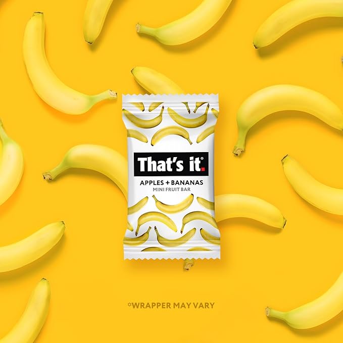 That???It. Fun Size Fruit Bars Variety Pack(50 Pieces, 10g Each) With Apples + Bananas, Apples +