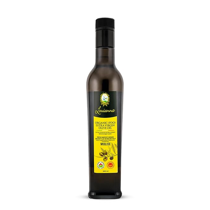 Louianna - Organic Extra Virgin Olive Oil, Low Acidity and High Polyphenol Olive Oil, Pure Olive