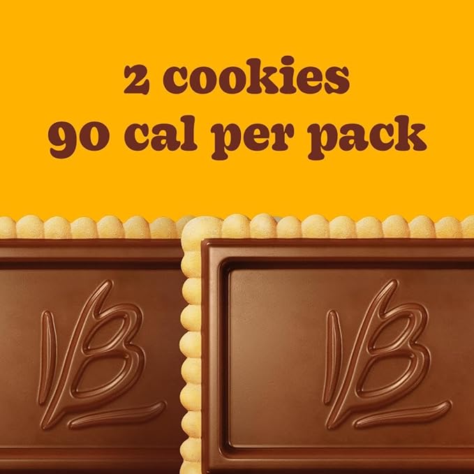 Bauducco Choco Biscuit Cookies, 25.3 oz (Pack of 40) - Crispy & Delicious Chocolate Cookies