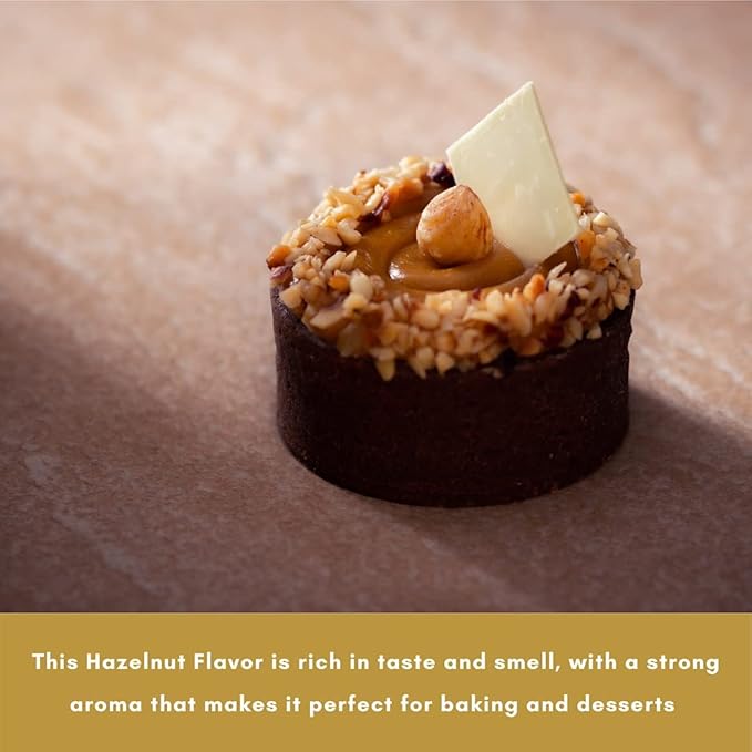 Native Vanilla - Pure Hazelnut Flavor - 4 Fl Oz - Pure Flavors and Extracts - Perfect for Cooking