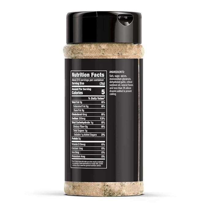 Kosmos Q The Best Garlic Jalapeno Rub, Garlic Jalapeno Pepper Seasoning & BBQ Dry Rub For Chicken