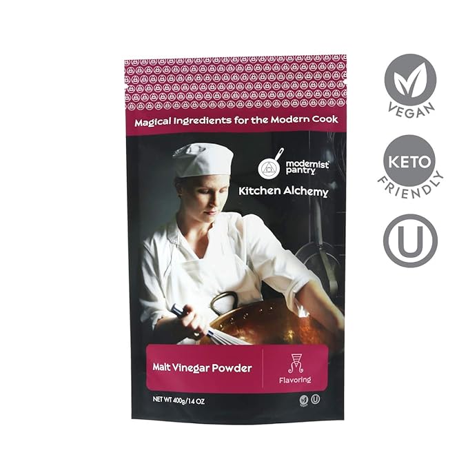 Malt Vinegar Powder Vegan OU Kosher Certified - 400g/14oz