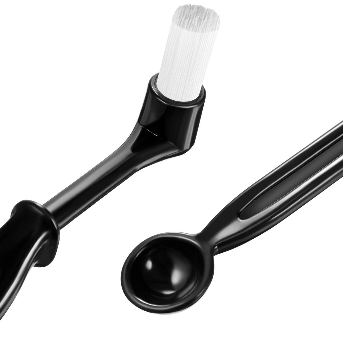 Zhehao Coffee Machine Brush Cleaner 4 Pieces Coffee Machine Brush with Spoon and 1 Piece 58 mm