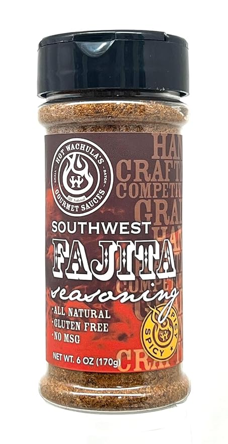 Hot Wachula?™s Southwest Fajita Seasoning | Premium Tex-Mex Seasoning for Grilling and Cooking |