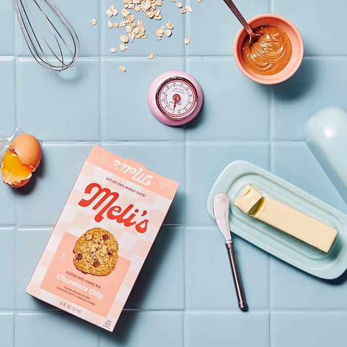 Meli?셲 Choco-Lot Gluten Free Cookie Mix, High Protein Baking Mix with Natural & Milk Chocolate